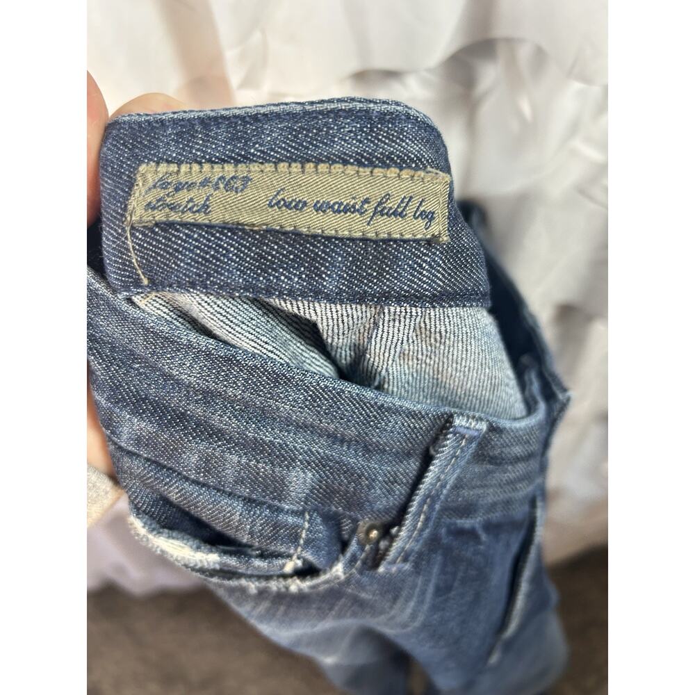 Citizens of Humanity jeans Faye #003 stretch low waist full leg 28 bootcut - Picture 7 of 9